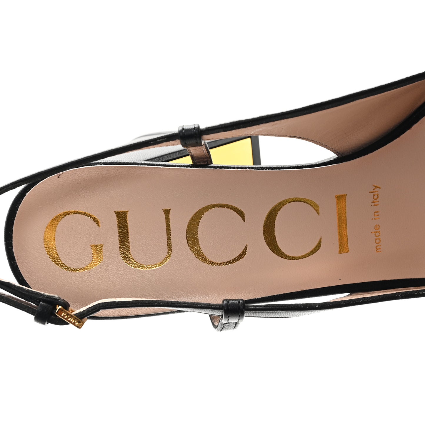 Malaga Kid Horsebit 75mm Slingback Pumps 37.5 Black
