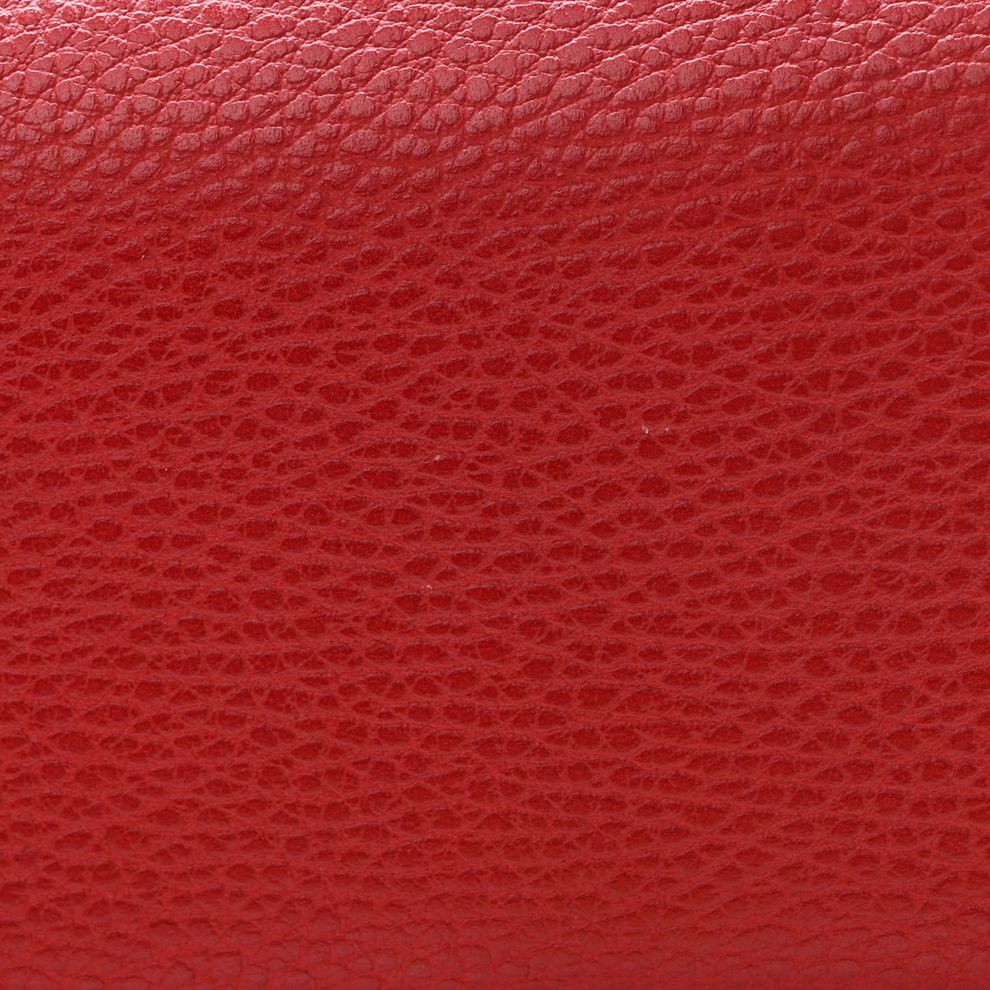 Dollar Calfskin Mini GG Marmont Chain Wallet Hibiscus Red