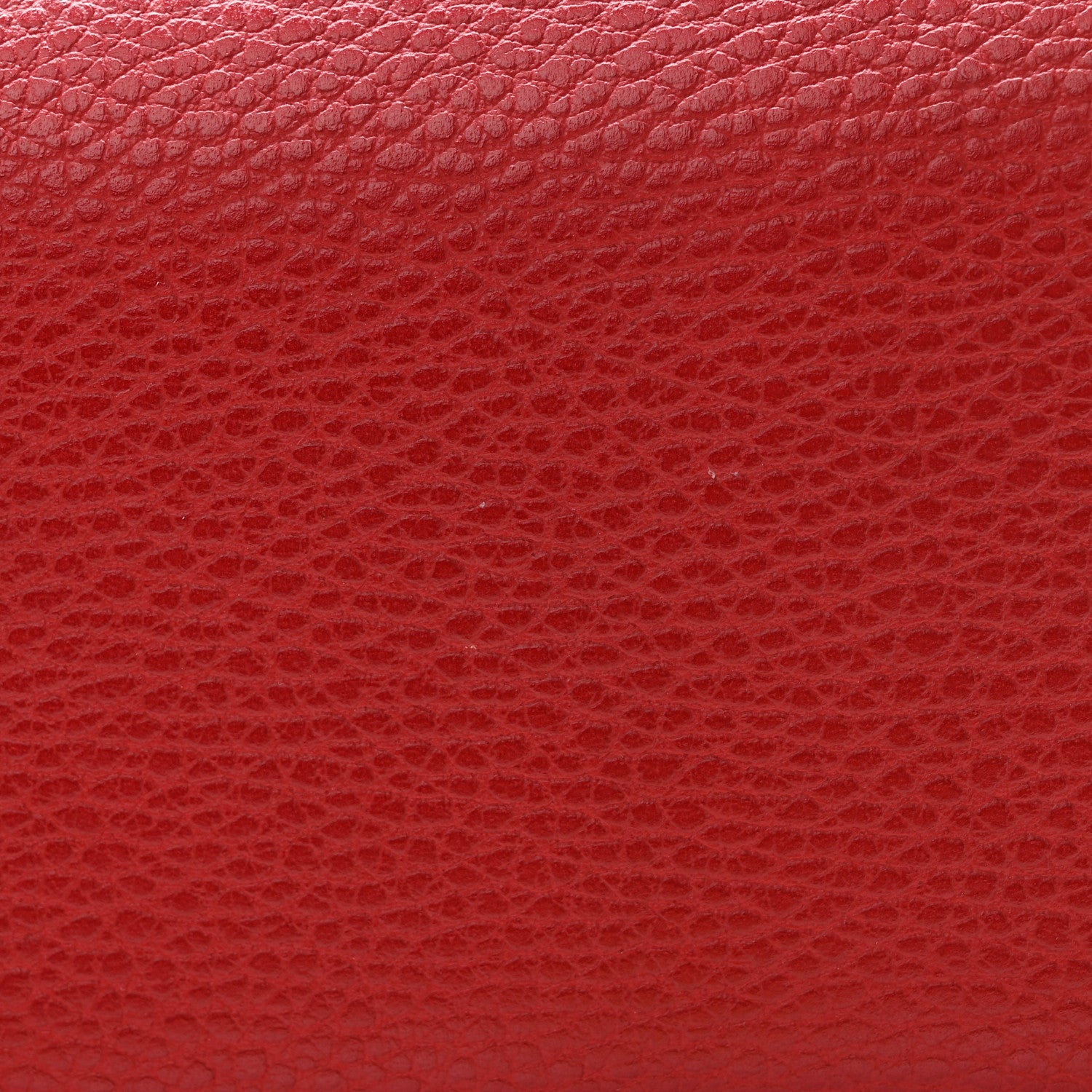 Gucci Dollar Calfskin Mini GG Marmont Chain Wallet Hibiscus Red 8 of 8