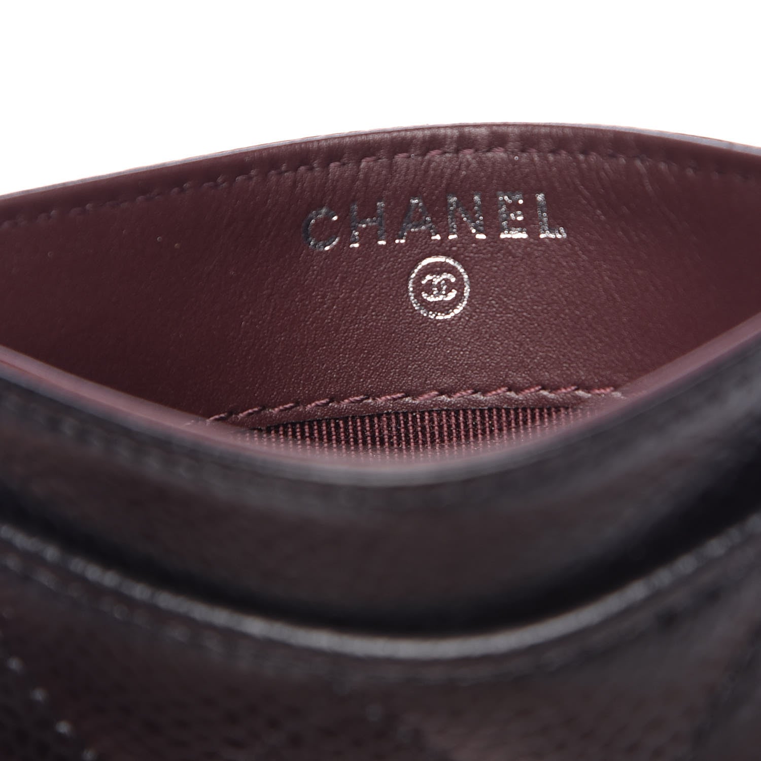 Chanel Caviar Quilted Card Holder Black 6 of 9