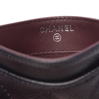 Chanel Caviar Quilted Card Holder Black 6 of 9