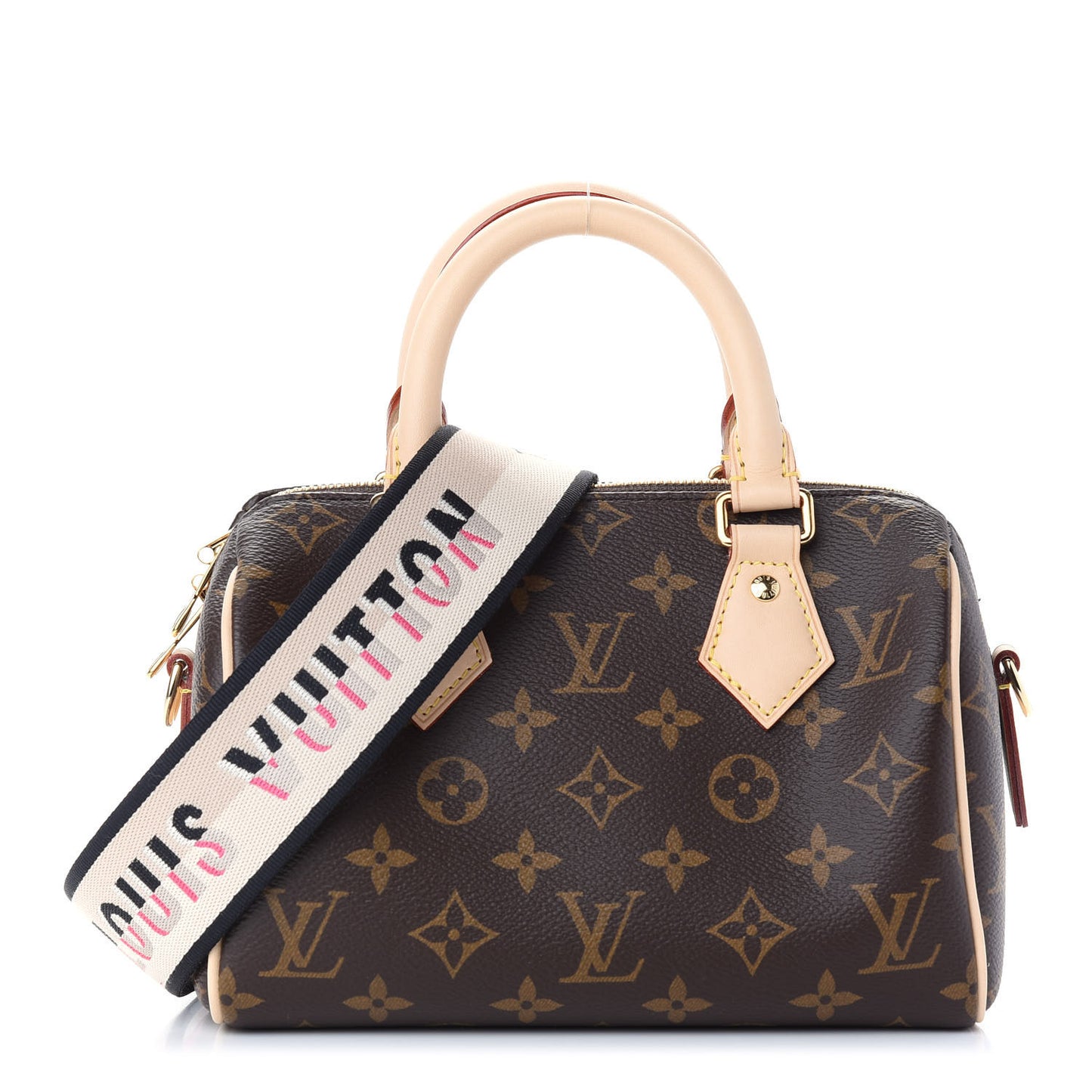 Monogram Speedy Bandouliere 20 Black