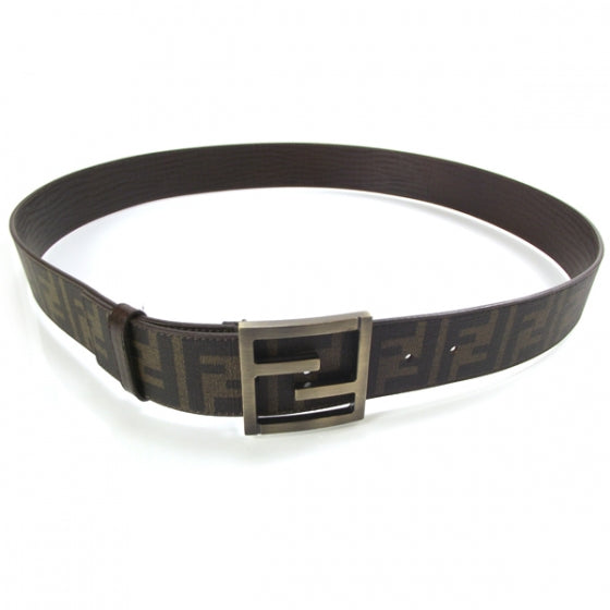 Zucca Spalmati FF Buckle Belt 115 46 Tobacco