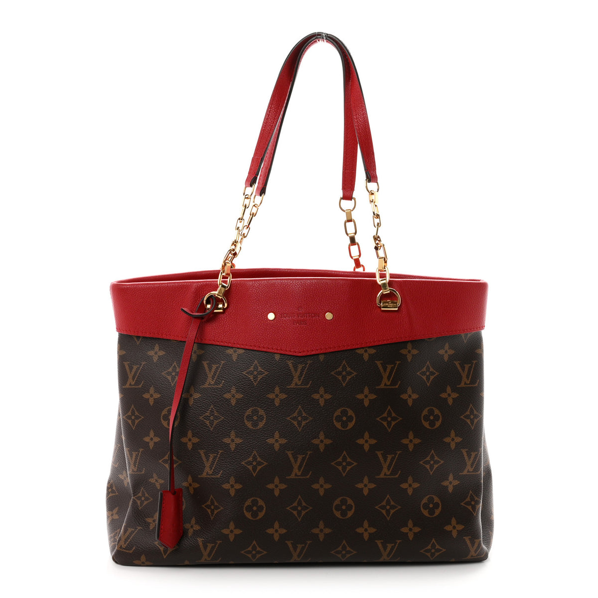 Monogram Pallas Shopper Cherry