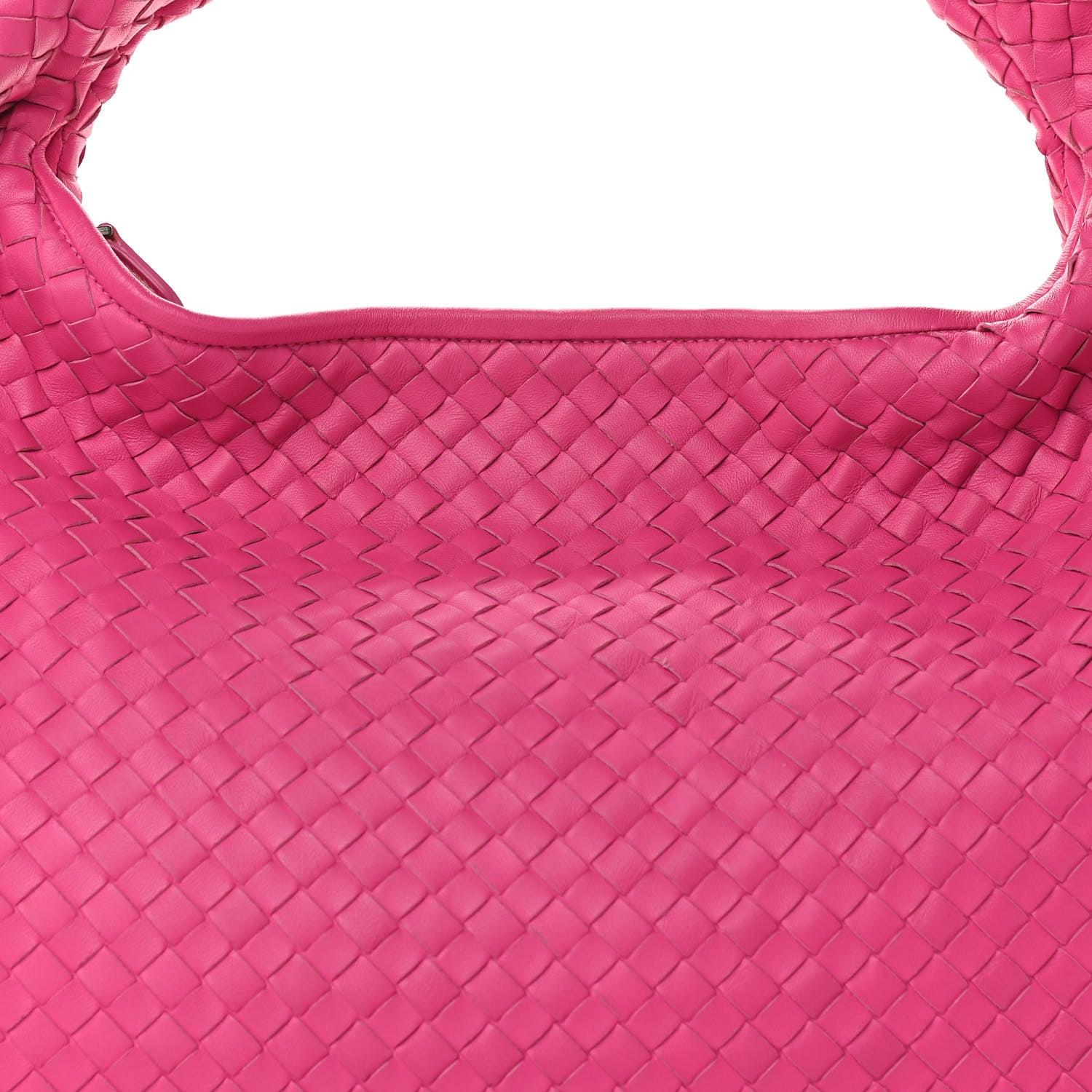 Bottega Veneta Nappa Intrecciato Large Veneta Hobo Rosa Shock 7 of 14
