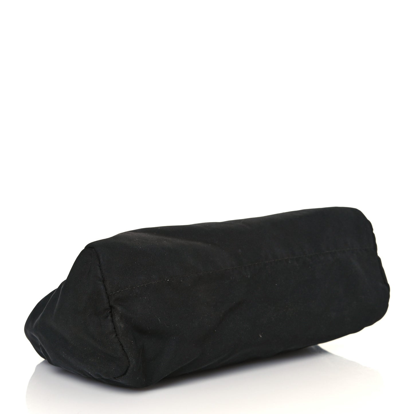 Nylon Tessuto Cosmetic Pouch Black