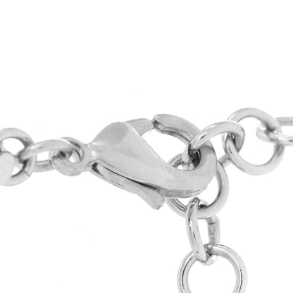 Chanel Chain Crystal CC Body Chain Necklace Silver 5 of 5