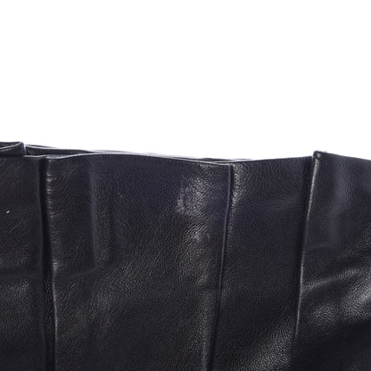 Prada Nappa Pleated Clutch Black 12 of 13