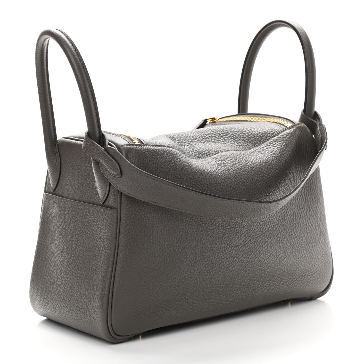 Hermes Taurillon Clemence Lindy 30 Etain 3 of 11