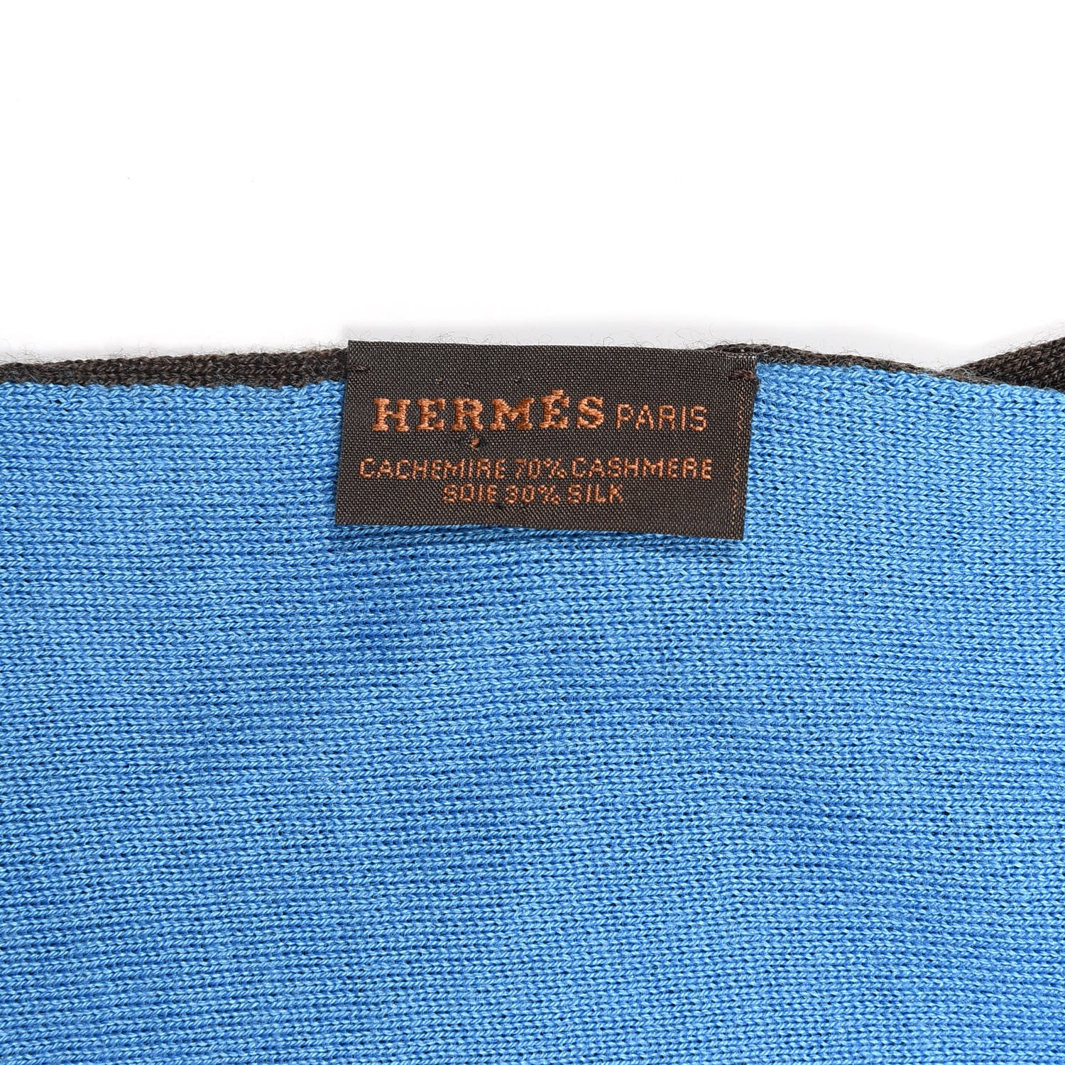 Hermes Cashmere Silk Aller Retour Scarf 3 of 3