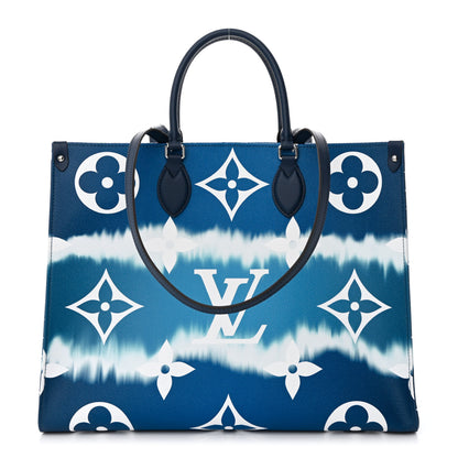 Louis Vuitton Monogram Escale Onthego GM Blue 1 of 10