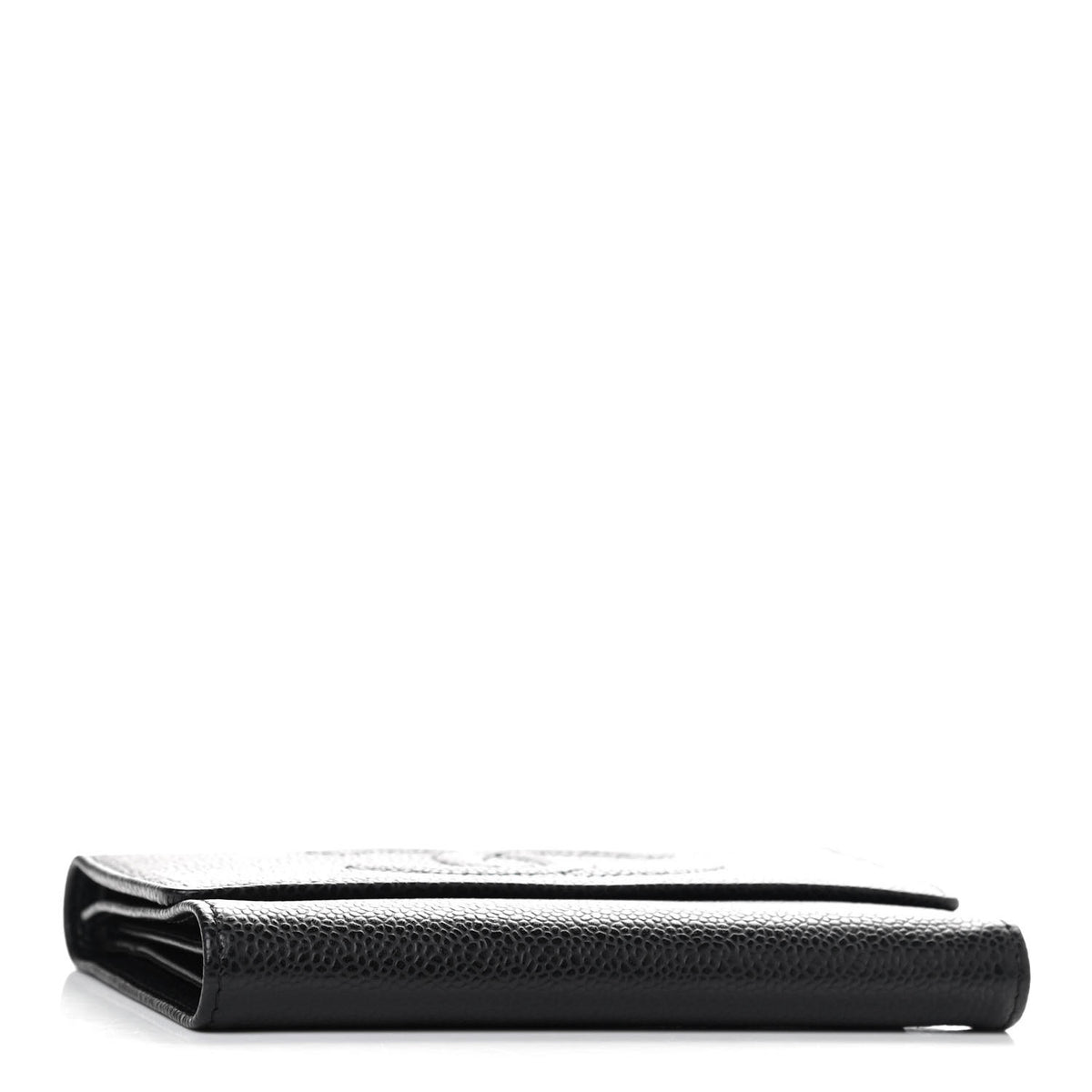 Chanel Caviar Timeless CC Compact Wallet Black 3 of 4