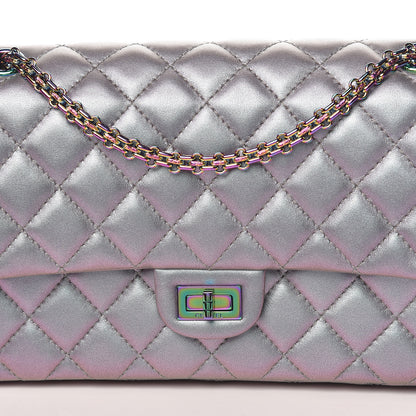 Chanel Iridescent Lambskin Quilted 2.55 Reissue 226 Flap Light Purple 8 of 13