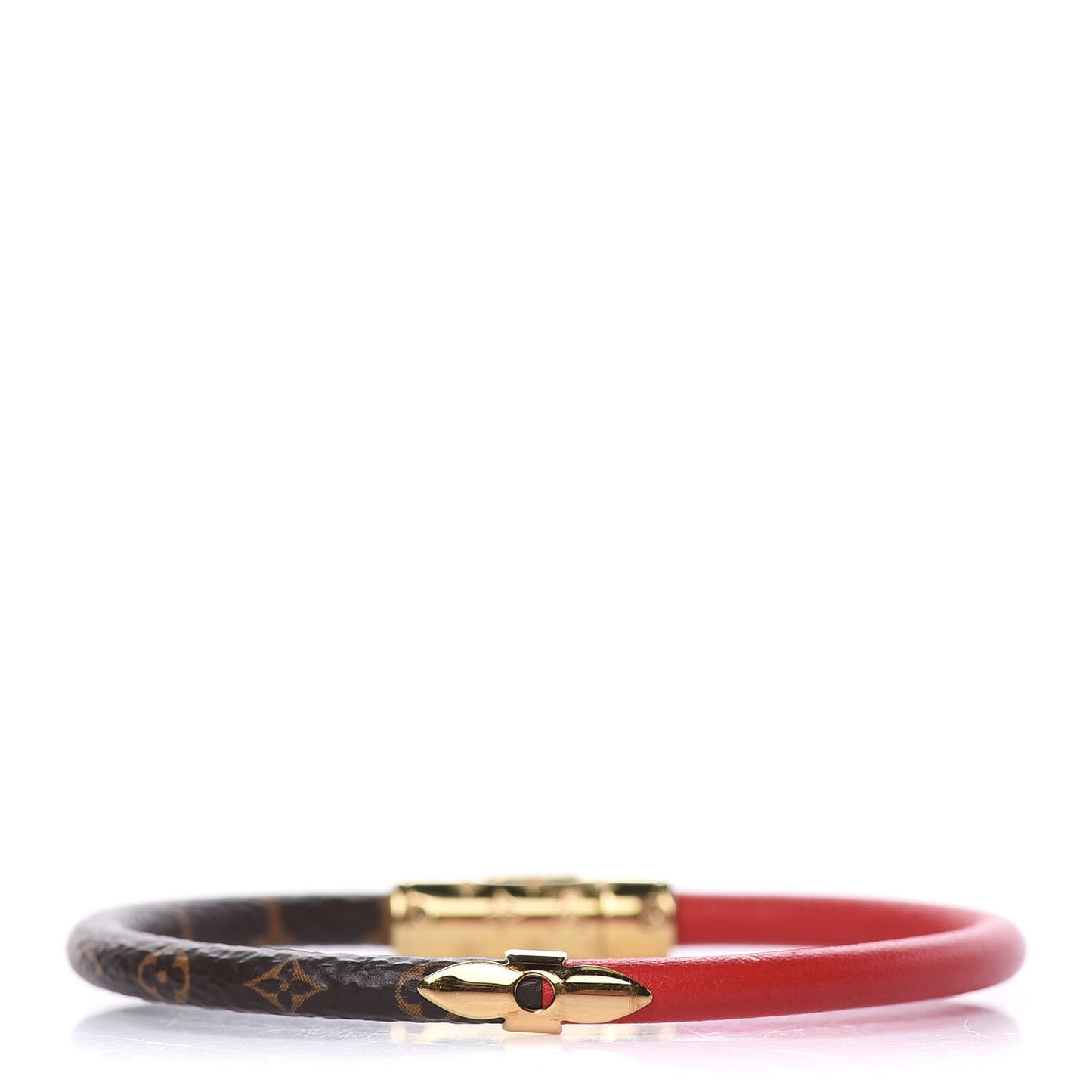 Monogram Confidential Bracelet 17 Coquelicot
