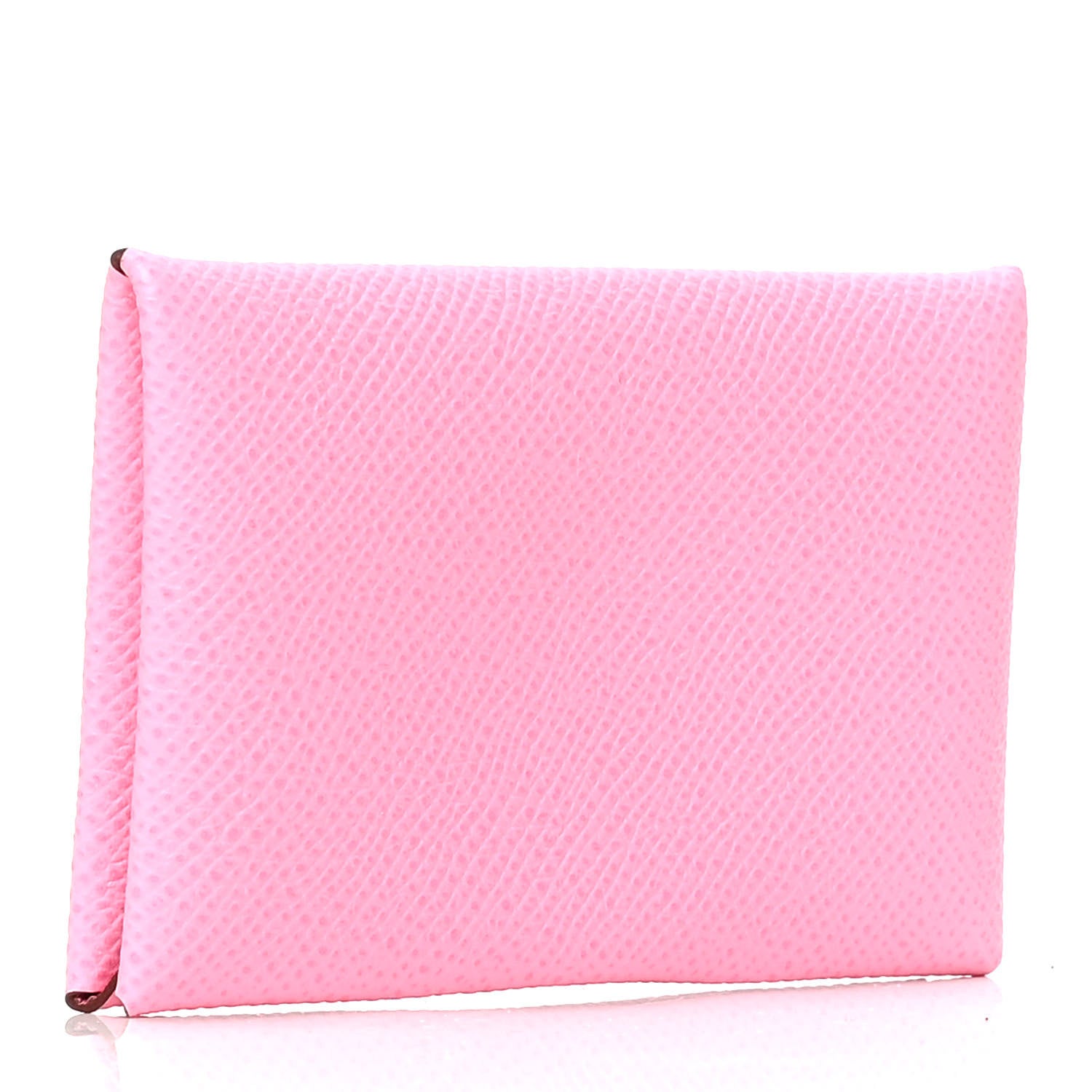 Hermes Epsom Calvi Card Case 5P Pink 2 of 5