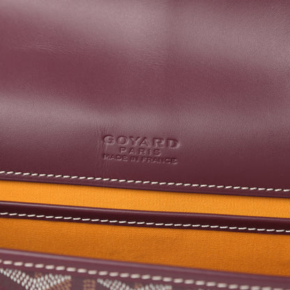Goyard Goyardine Belvedere II MM Messenger Bag Bordeaux 6 of 10