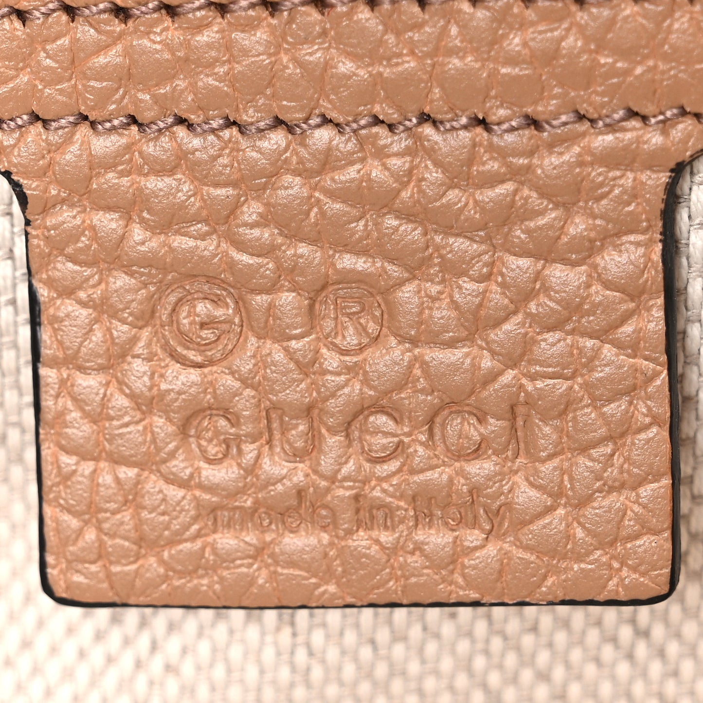 Pebbled Calfskin Medium Soho Flap Crossbody Camelia