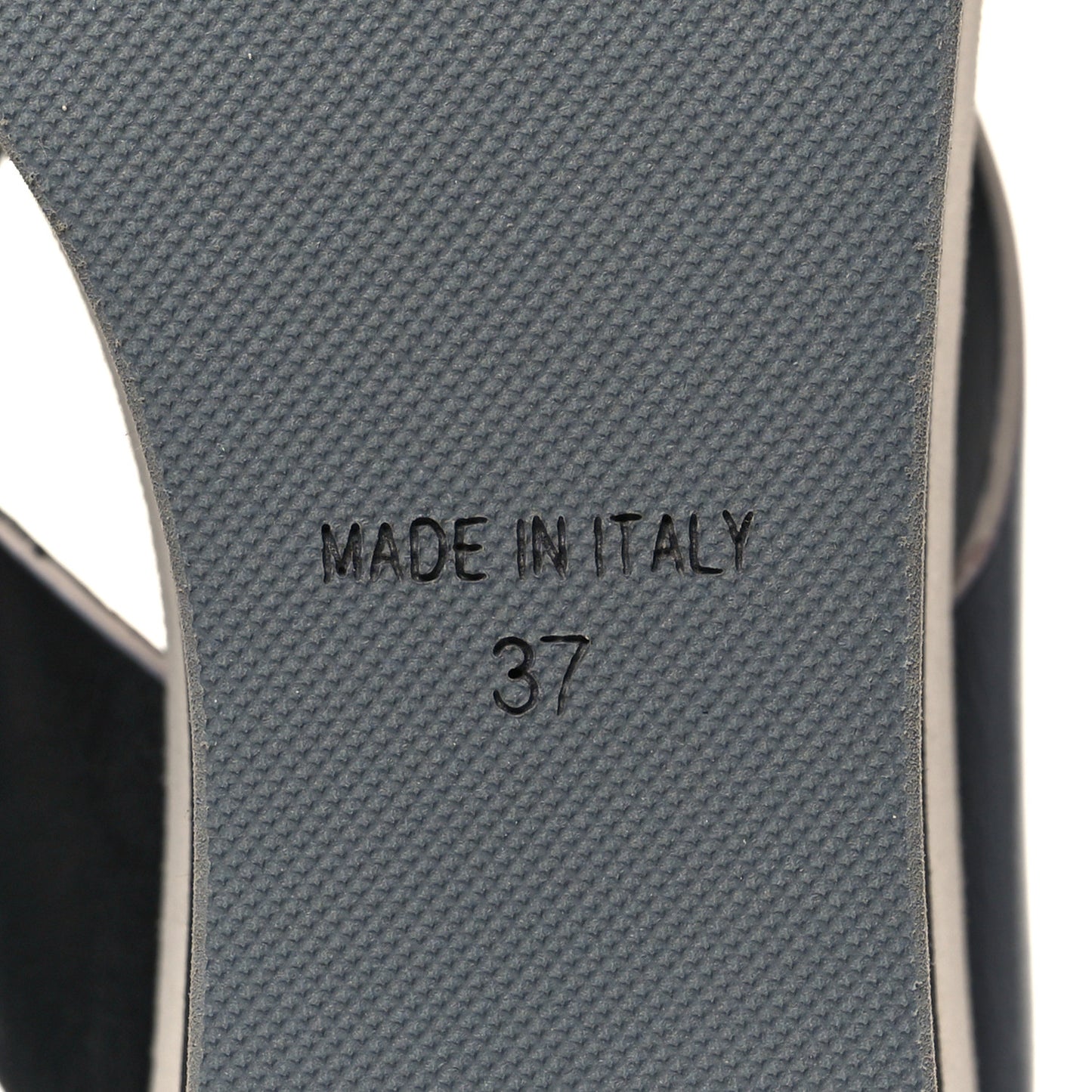 Nappa Criss Cross Platform Sandals 37 Black White