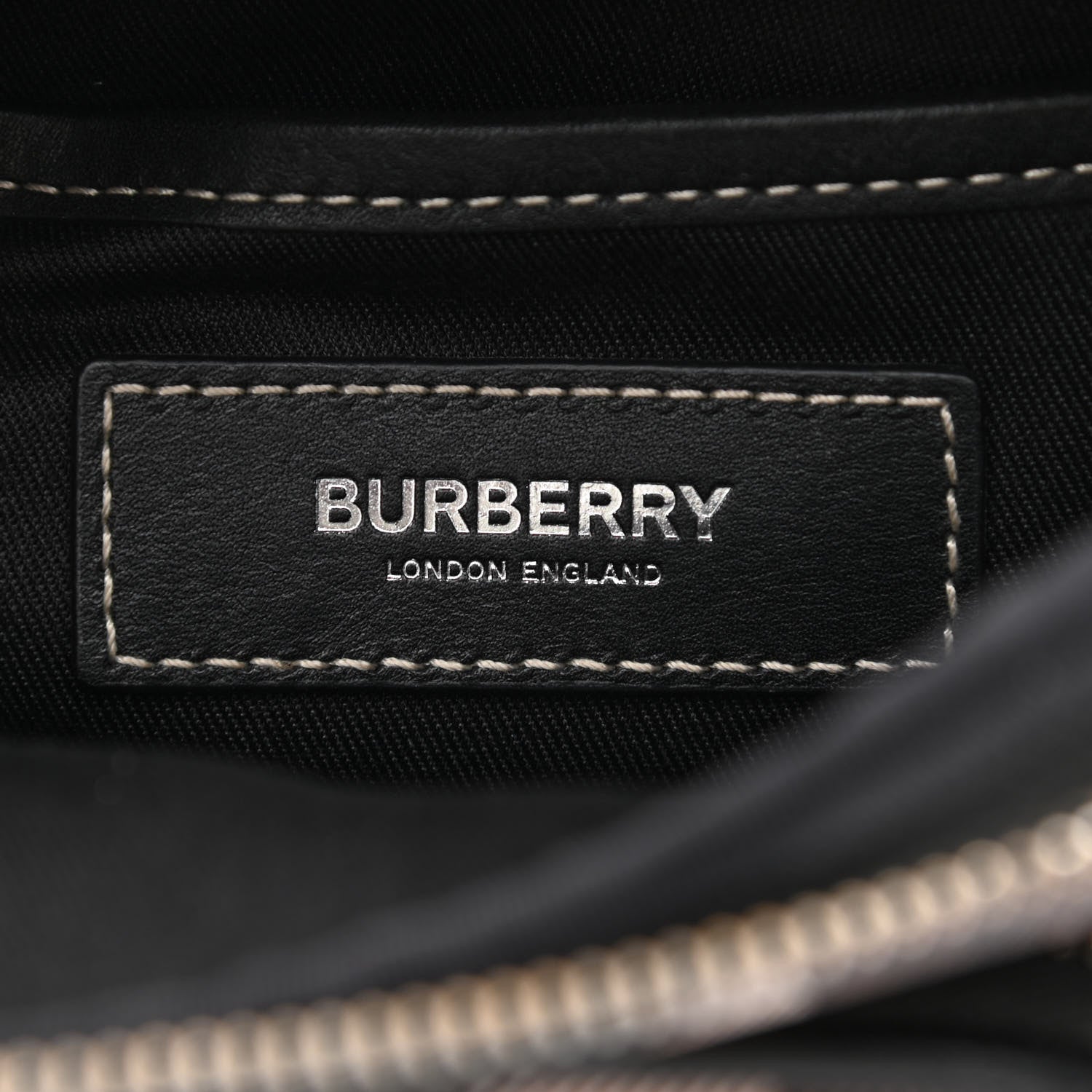 Burberry House Check Canvas Calfskin Wyatt Crossbody Dark Birch Brown 6 of 12