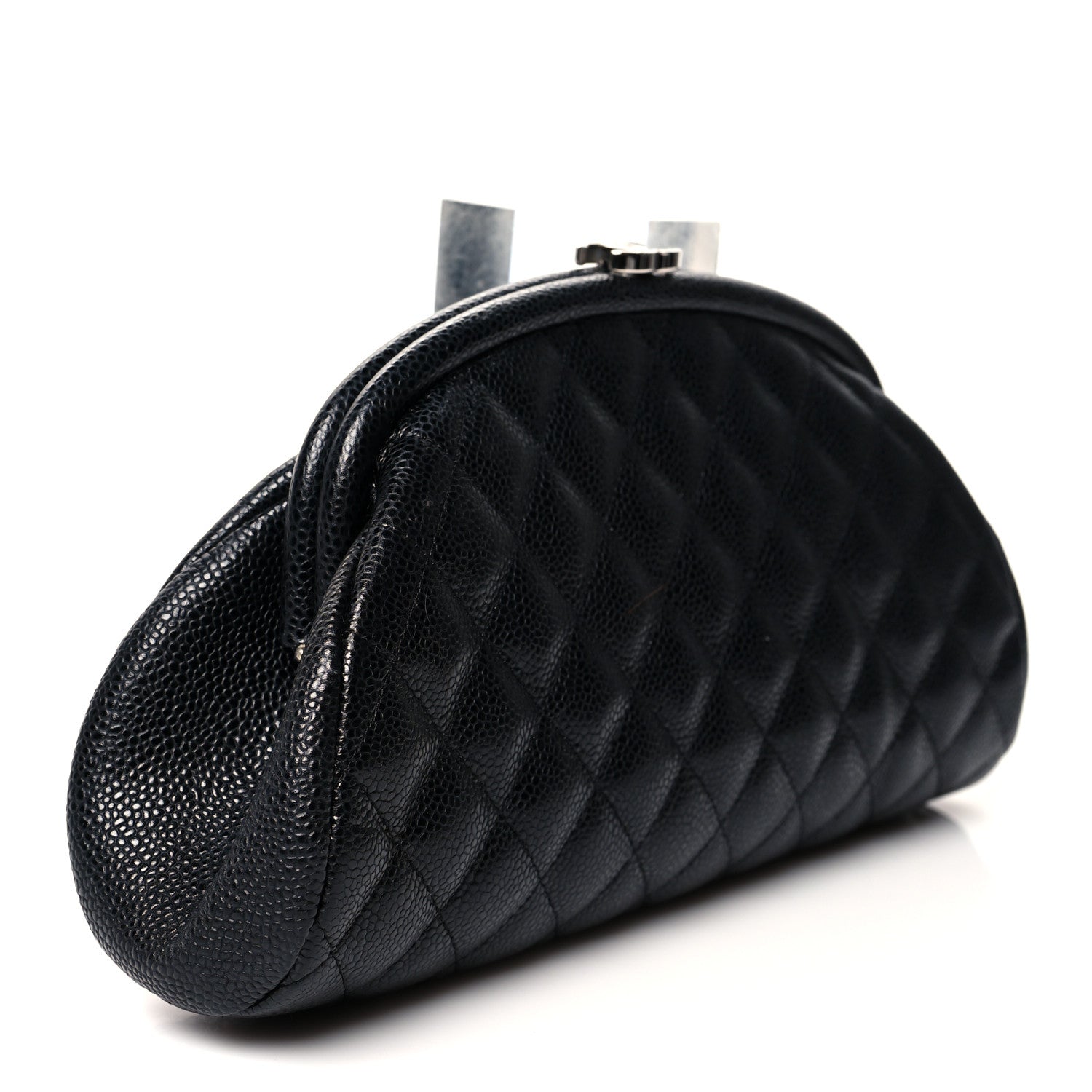 Chanel Caviar Quilted Timeless Clutch Black 5 of 11