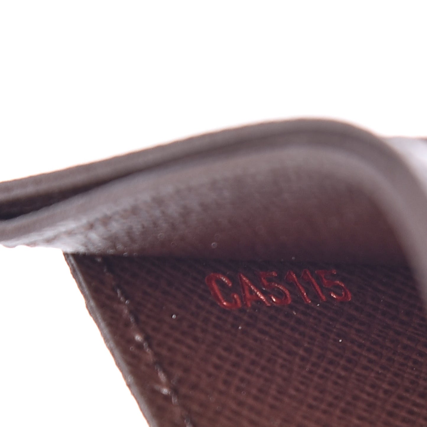 Damier Ebene Card Holder