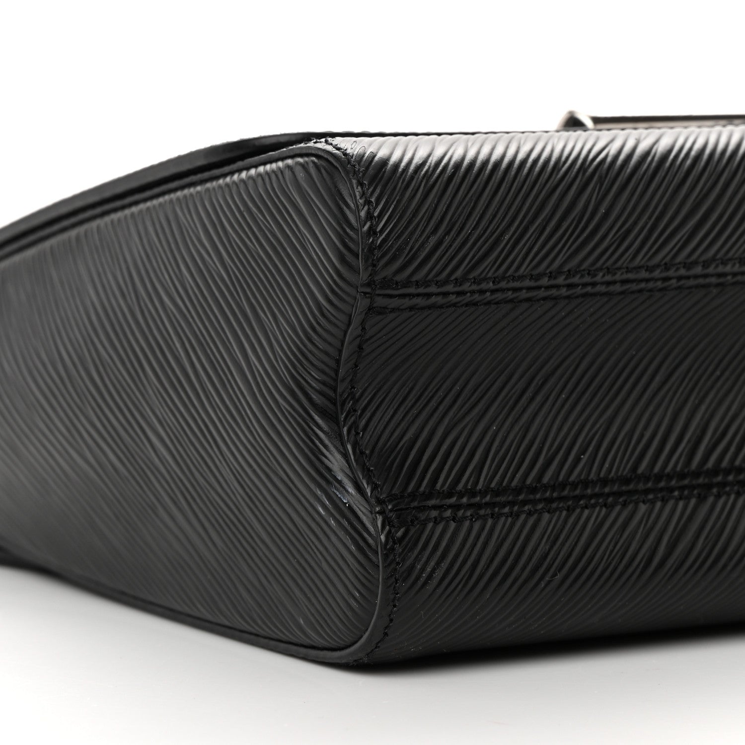 Louis Vuitton LOUIS VUITTON Epi Twist Shoulder Bag MM Black 9 of 20