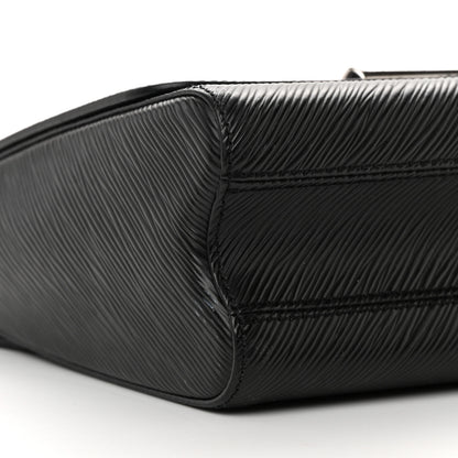 Louis Vuitton LOUIS VUITTON Epi Twist Shoulder Bag MM Black 9 of 20