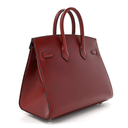 Hermes Box Birkin Sellier 25 Rouge H 2 of 13