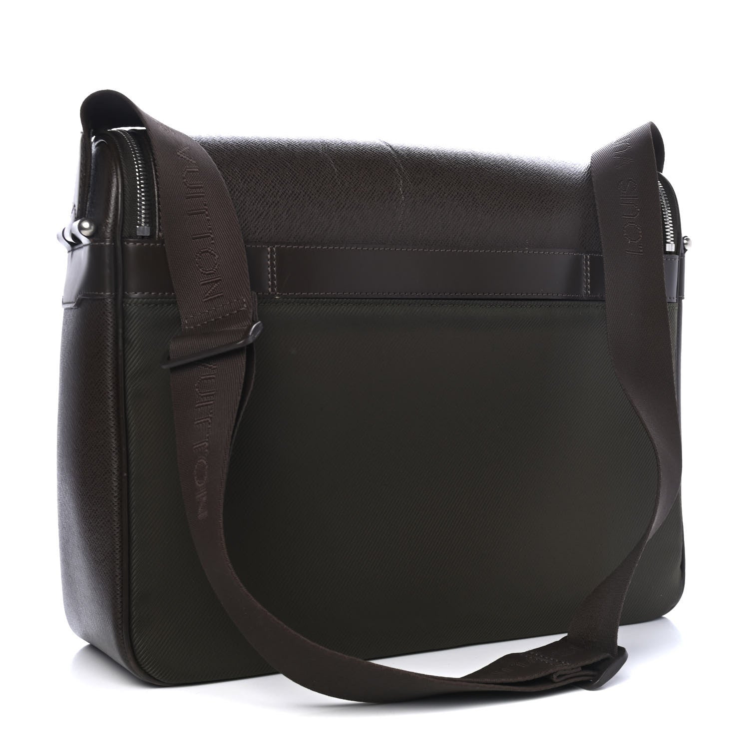 Louis Vuitton Taiga Taimyr Messenger Bag Grizzli 2 of 5