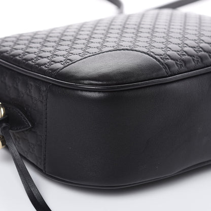 Gucci Microguccissima Mini Bree Messenger Bag Black 8 of 10