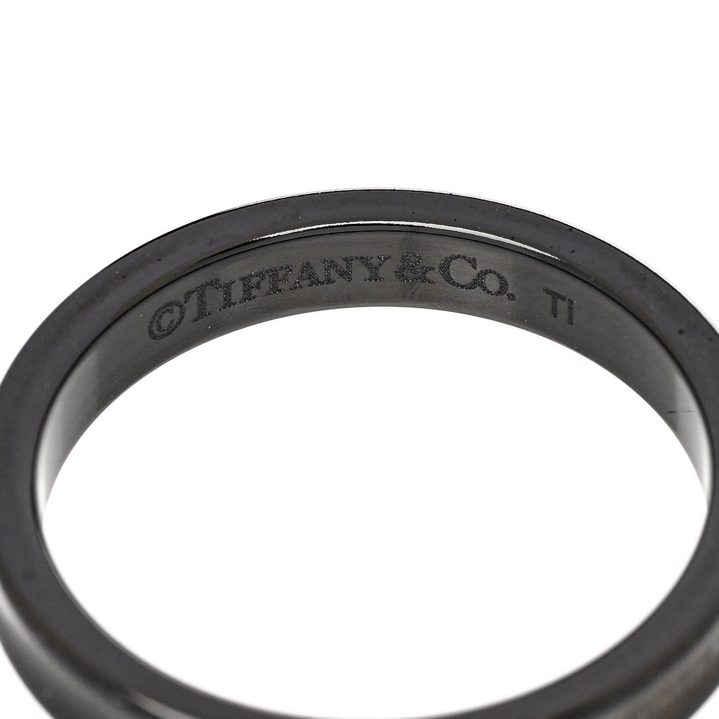Titanium 1837 Narrow Band Ring 65 11