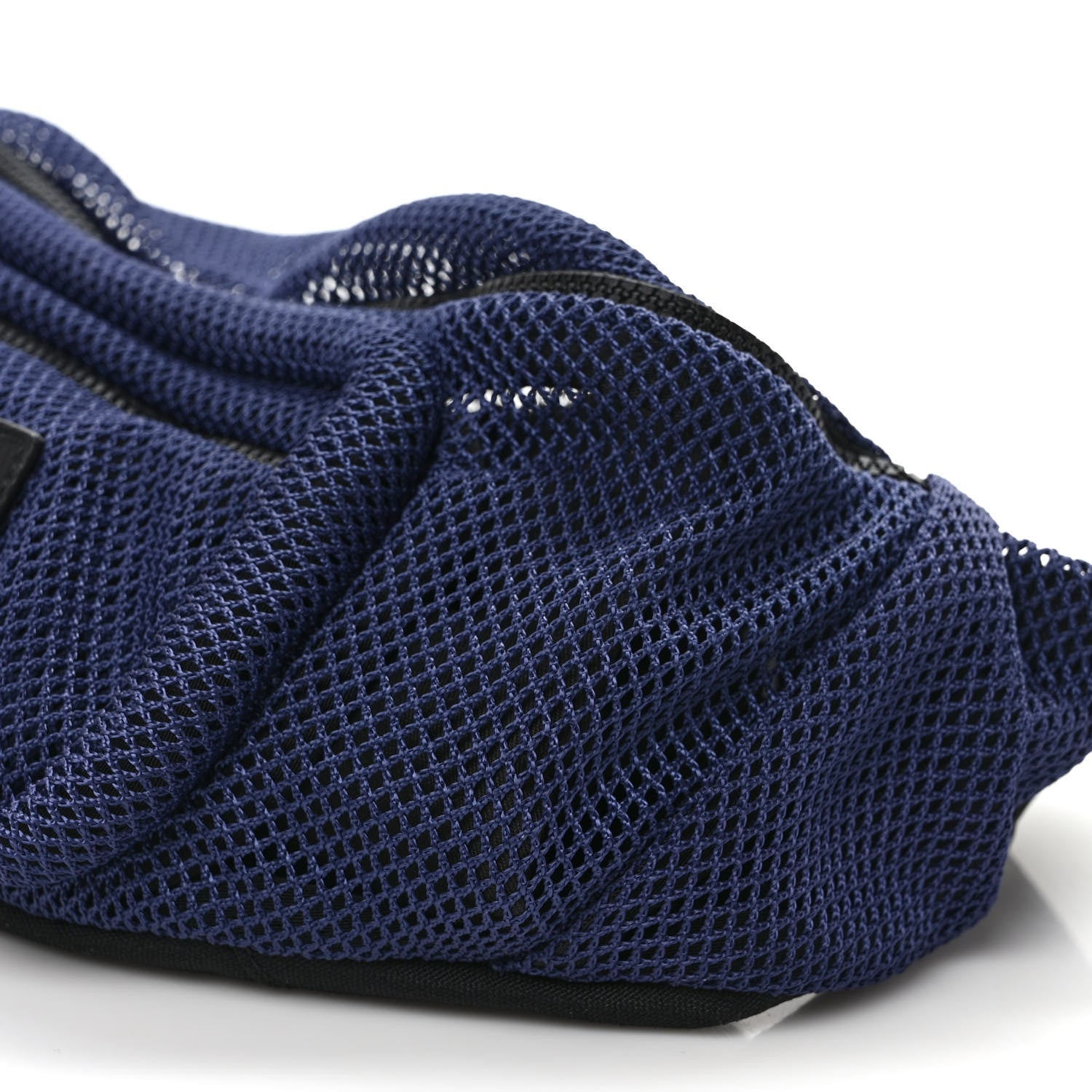 Saint Laurent Nylon Mesh SLP Belt Bag Blue 8 of 8