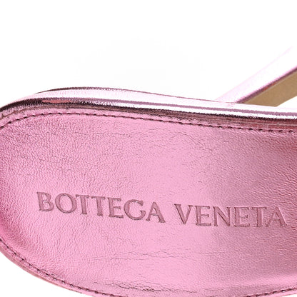 Bottega Veneta Metallic Nappa Maxi Intrecciato Lido 90mm Mule Sandals 39 Azalea 8 of 9