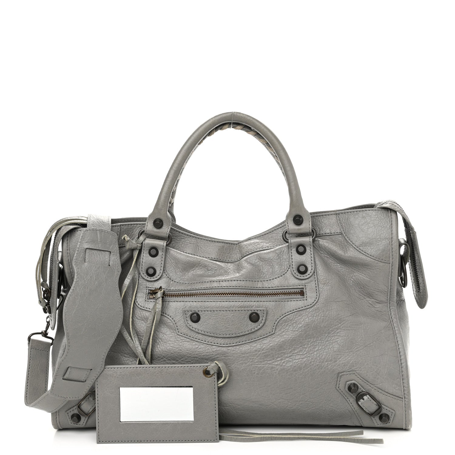 Balenciaga Agneau Classic Hardware City Gris Pyrite 1 of 13