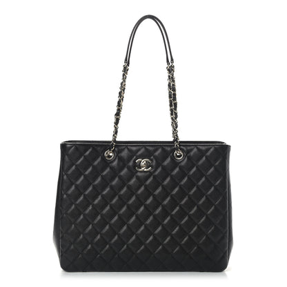 Chanel Caviar Quilted Large Shopping Tote Black 1 of 9