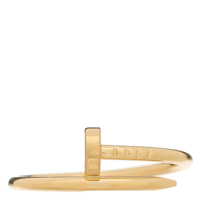 Cartier 18K Yellow Gold Small Juste Un Clou Ring 59 8.75 1 of 5