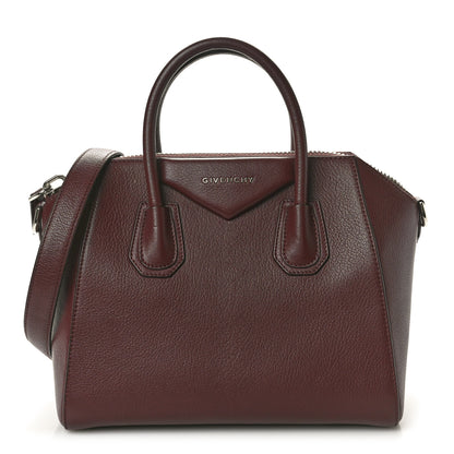 Givenchy Sugar Goatskin Small Antigona Burgundy 1 of 10