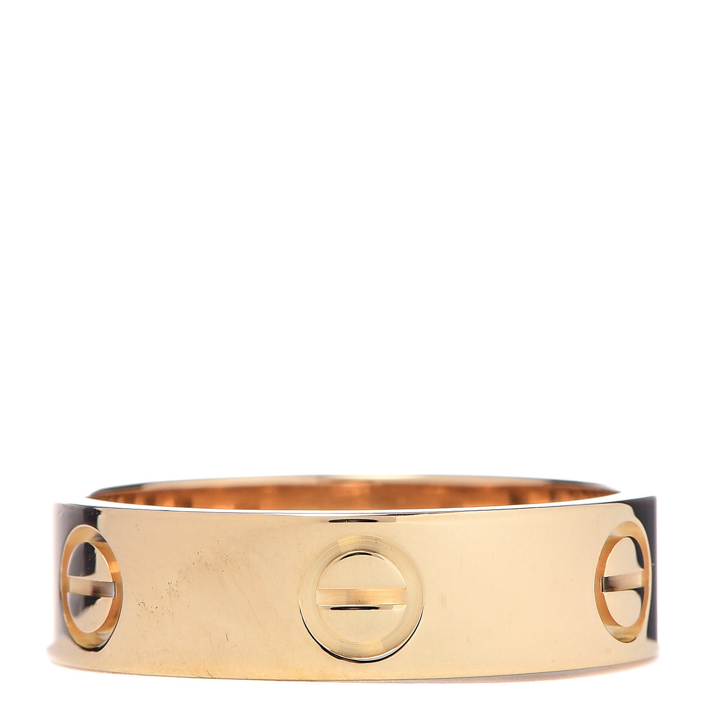 18K Yellow Gold 5.5mm LOVE Ring 56 7.5