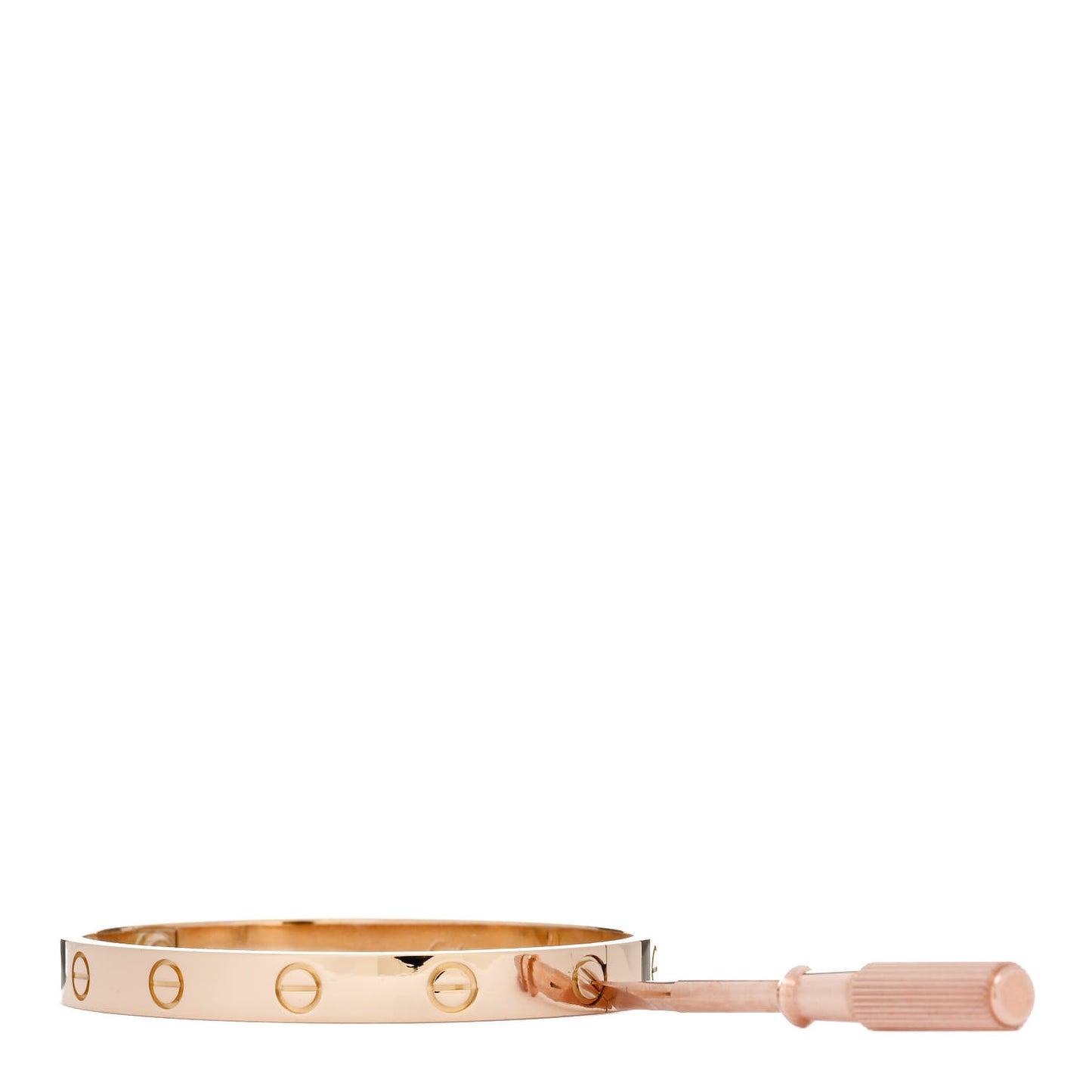 18K Yellow Gold LOVE Bracelet 16