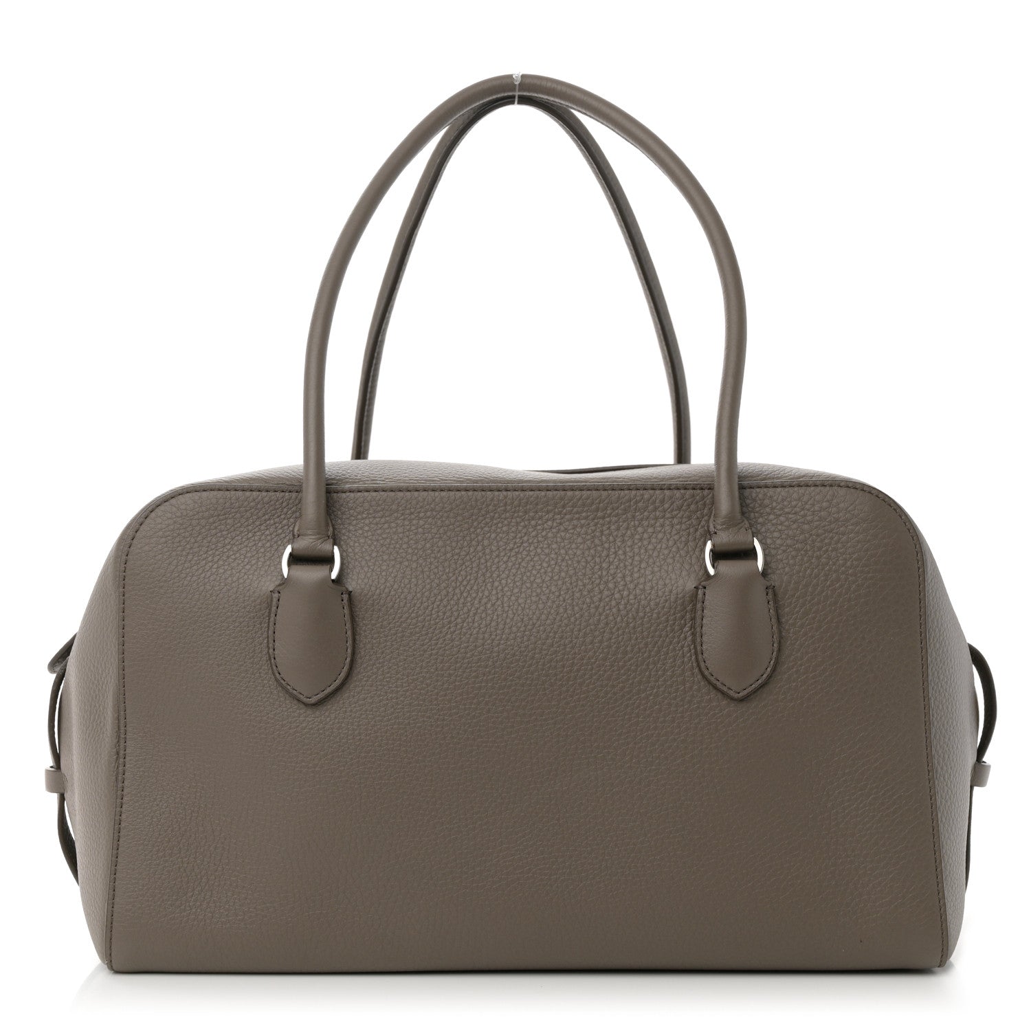 The Row Grained Calfskin EW Bowling Bag Elephant 1 of 14
