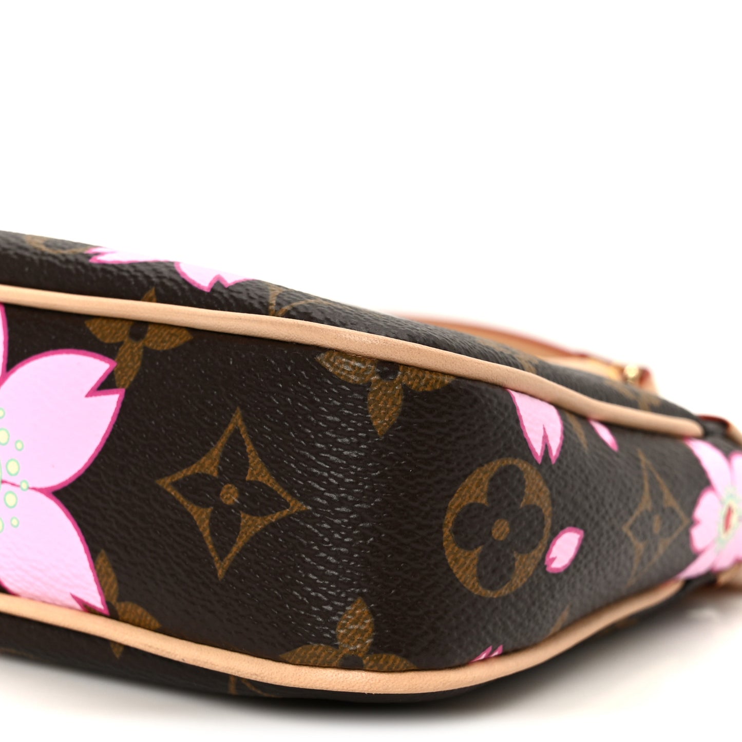 LV X TM Monogram Pochette Accessories Sakura Brown