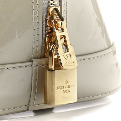 Louis Vuitton Vernis Alma PM Blanc Corail 9 of 13