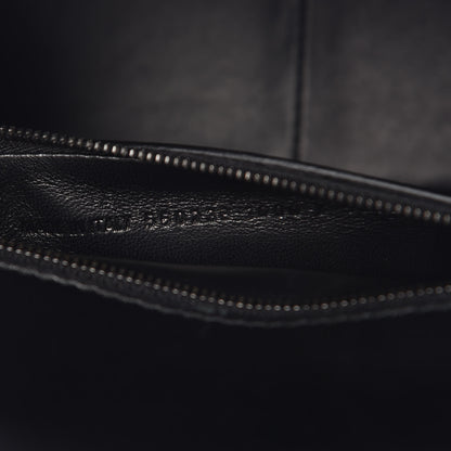 Balenciaga Shiny Goatksin Logo Embossed Monochrome M BB Round Shoulder Bag Black 8 of 11