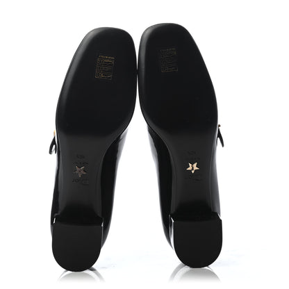 Christian Dior Patent Baby-D Ballet Pumps 40.5 Black 4 of 4