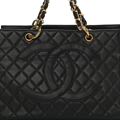 Chanel Caviar Quilted Timeless CC Tote Black 9 of 19
