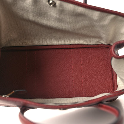 Hermes Vache Country Garden Party 30 TPM Rouge H 5 of 9