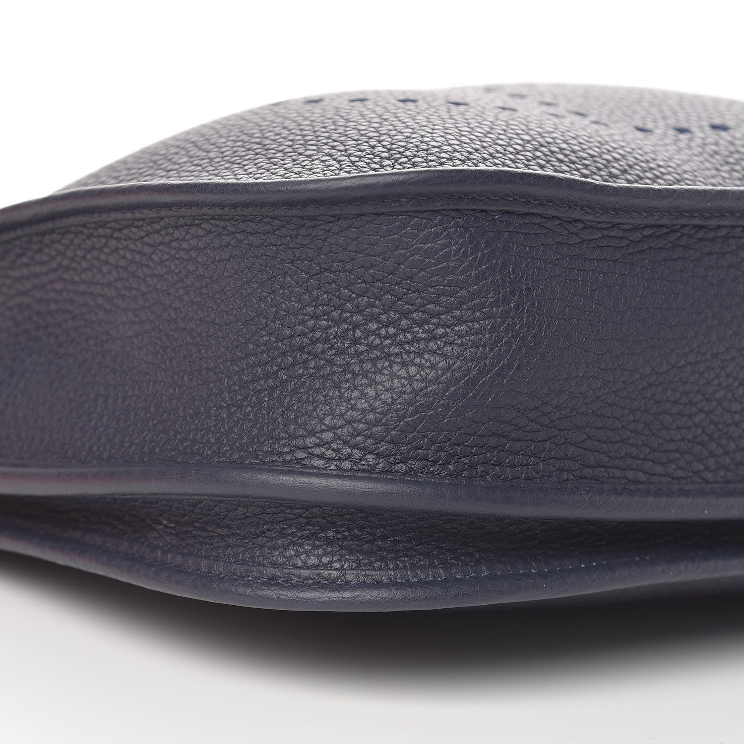 Hermes Taurillon Clemence Evelyne III PM Bleu Nuit 9 of 13