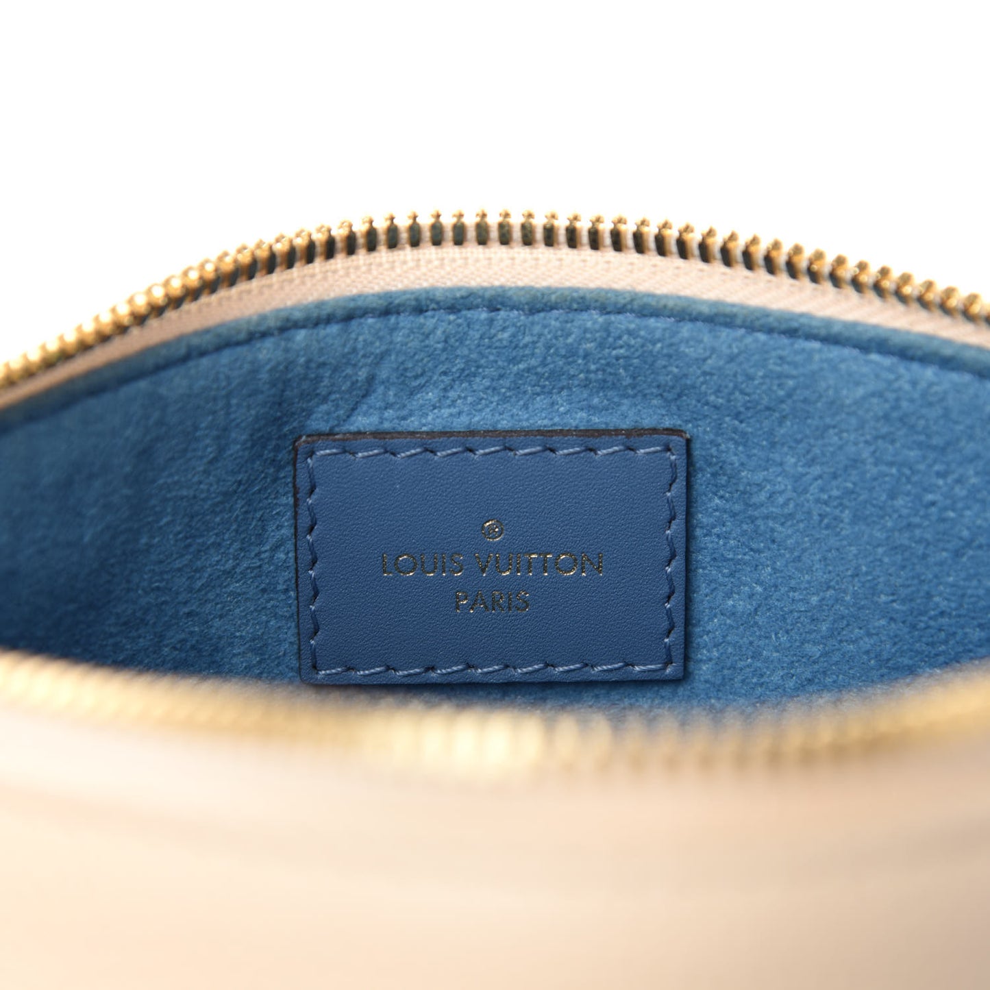 Empreinte V Tote BB Denim Creme