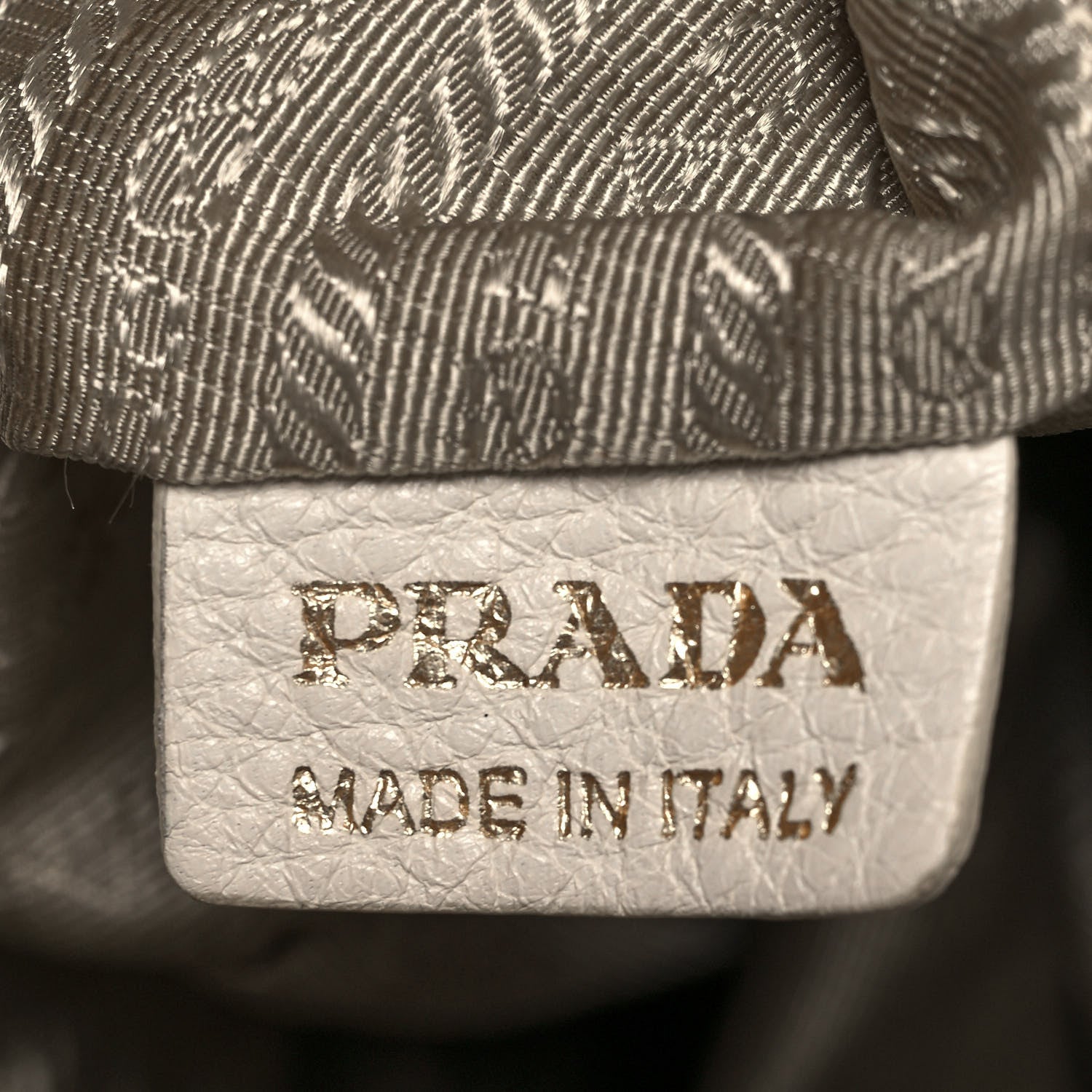 Prada Cervo Antik Shoulder Bag Talco 7 of 18