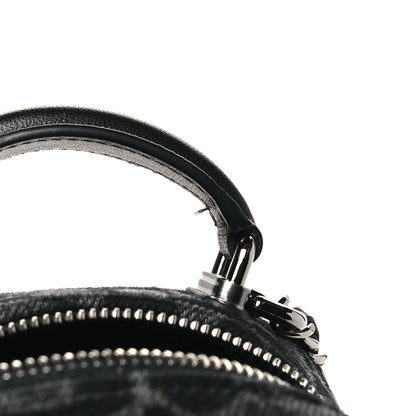 Chanel Denim Quilted Flower CC Mini Classic Backpack Black 11 of 11